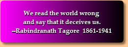 Tagore quotation